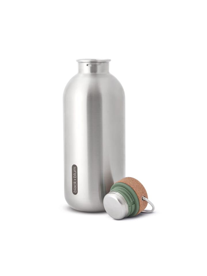 

Бутылка для воды из нержавеющей стали, оливкового цвета, 600 мл Black+Blum