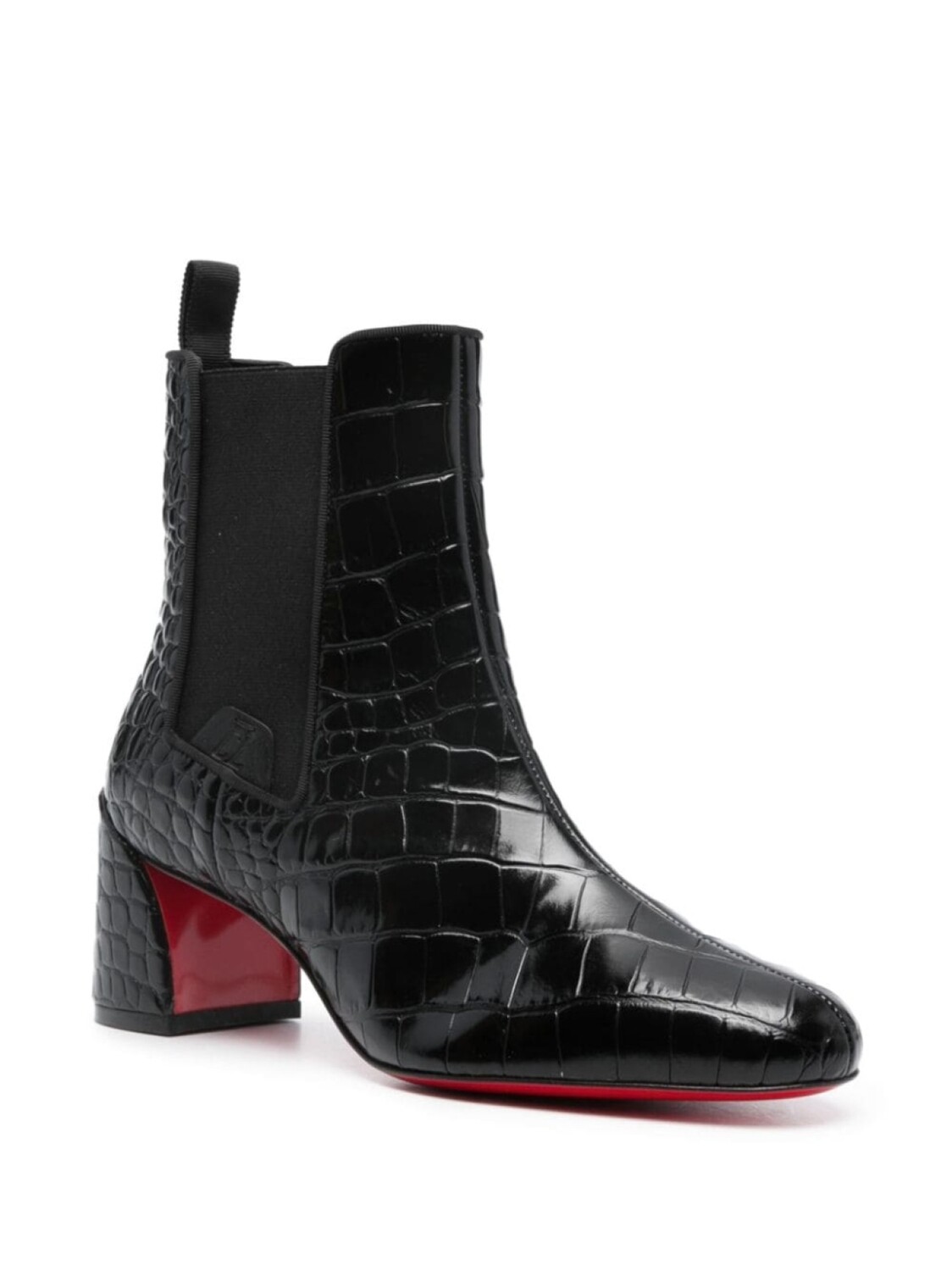 Christian Louboutin ботильоны на каблуке, черный — фото 2