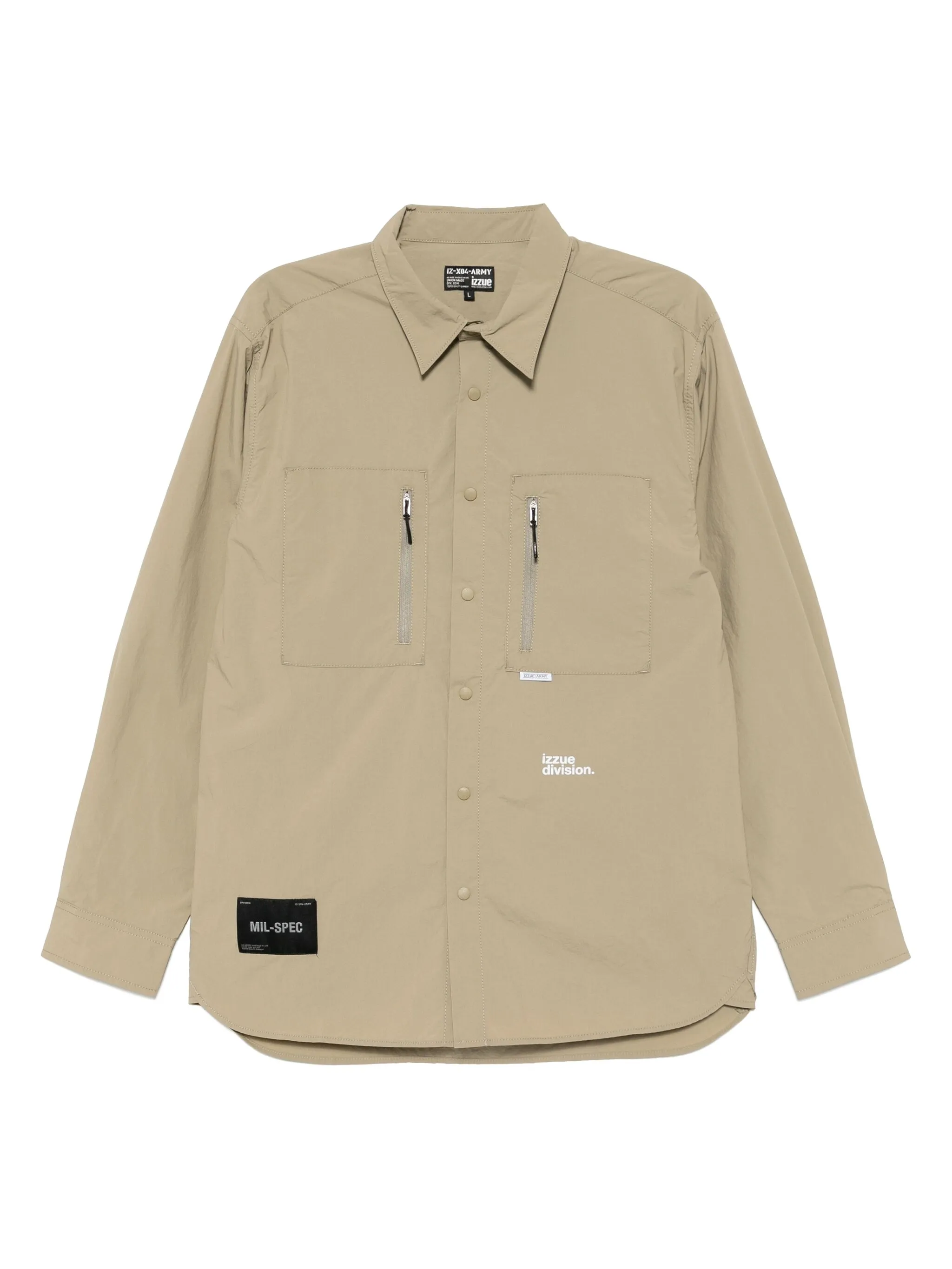 

Рубашка с логотипом Izzue, бежевый