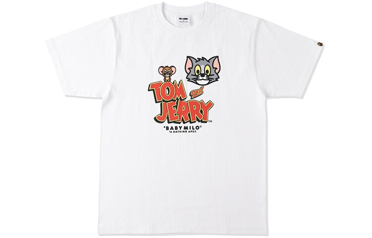 

Футболка Bape мужская A Bathing Ape, белый