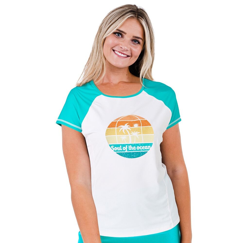 

Женский купальник свободного кроя Adele Calypsa LLC, цвет Soul Of Ocean And Teal