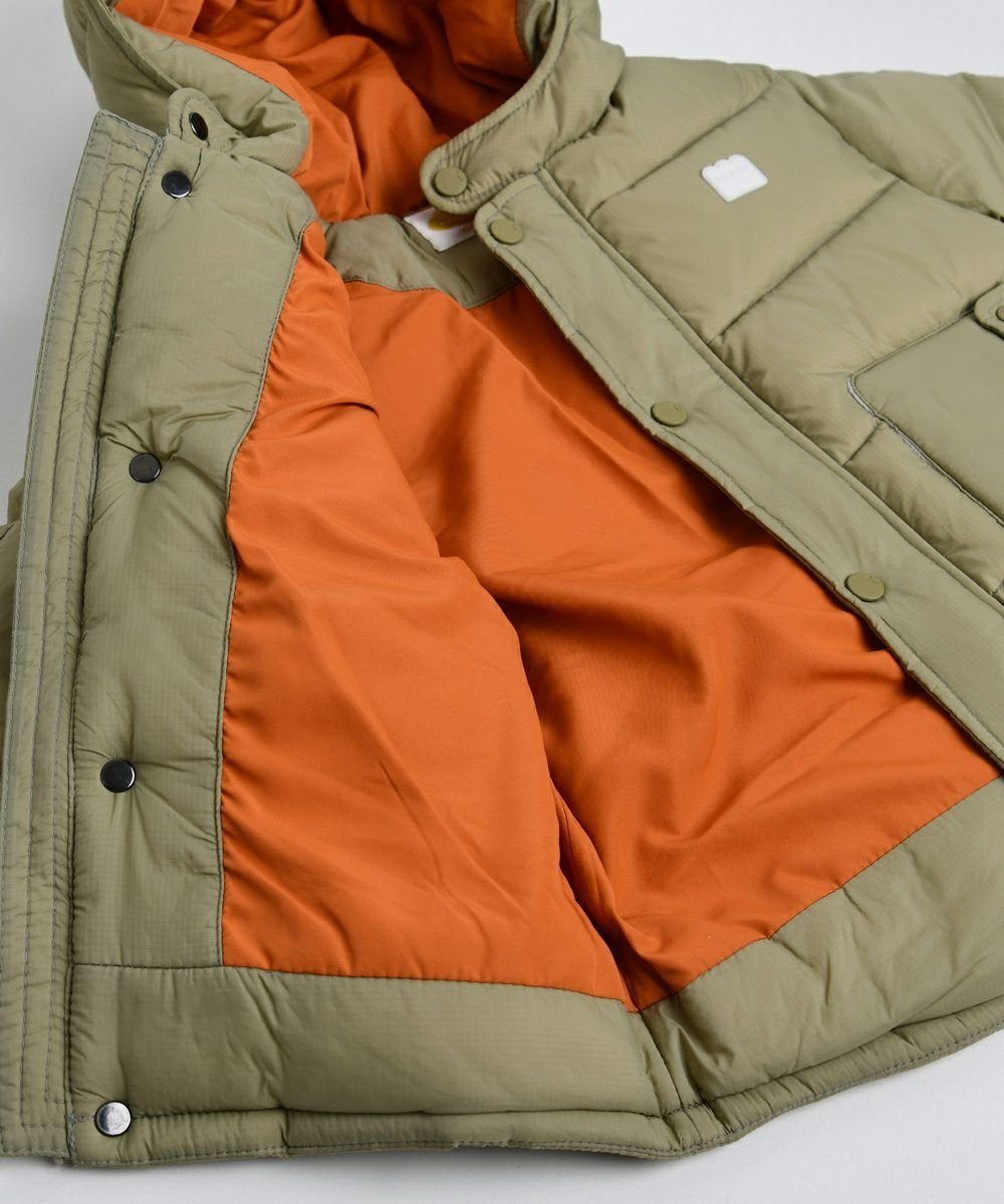 Пуховик Encho Coat Moimoln, Khaki — фото 4