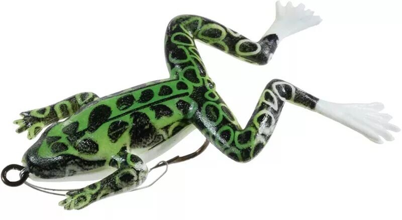 

Приманка Burke Livin' Frog Creme Lures, зеленый