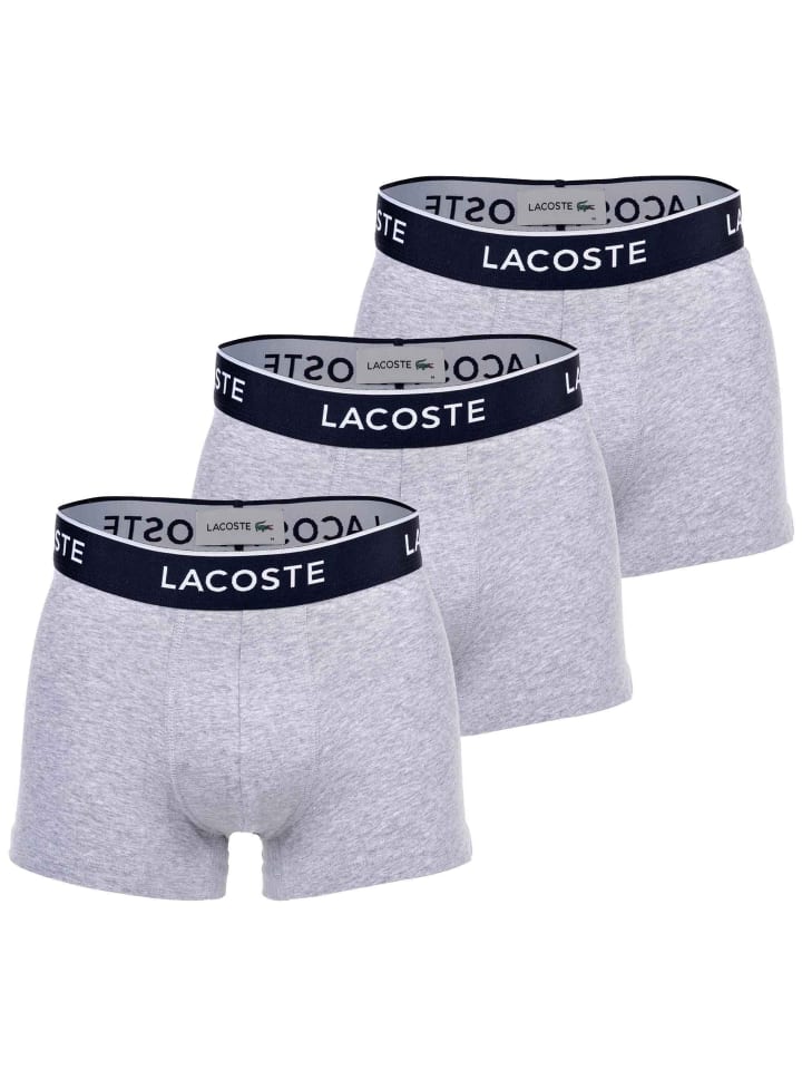 

Боксерские трусы Lacoste, серый