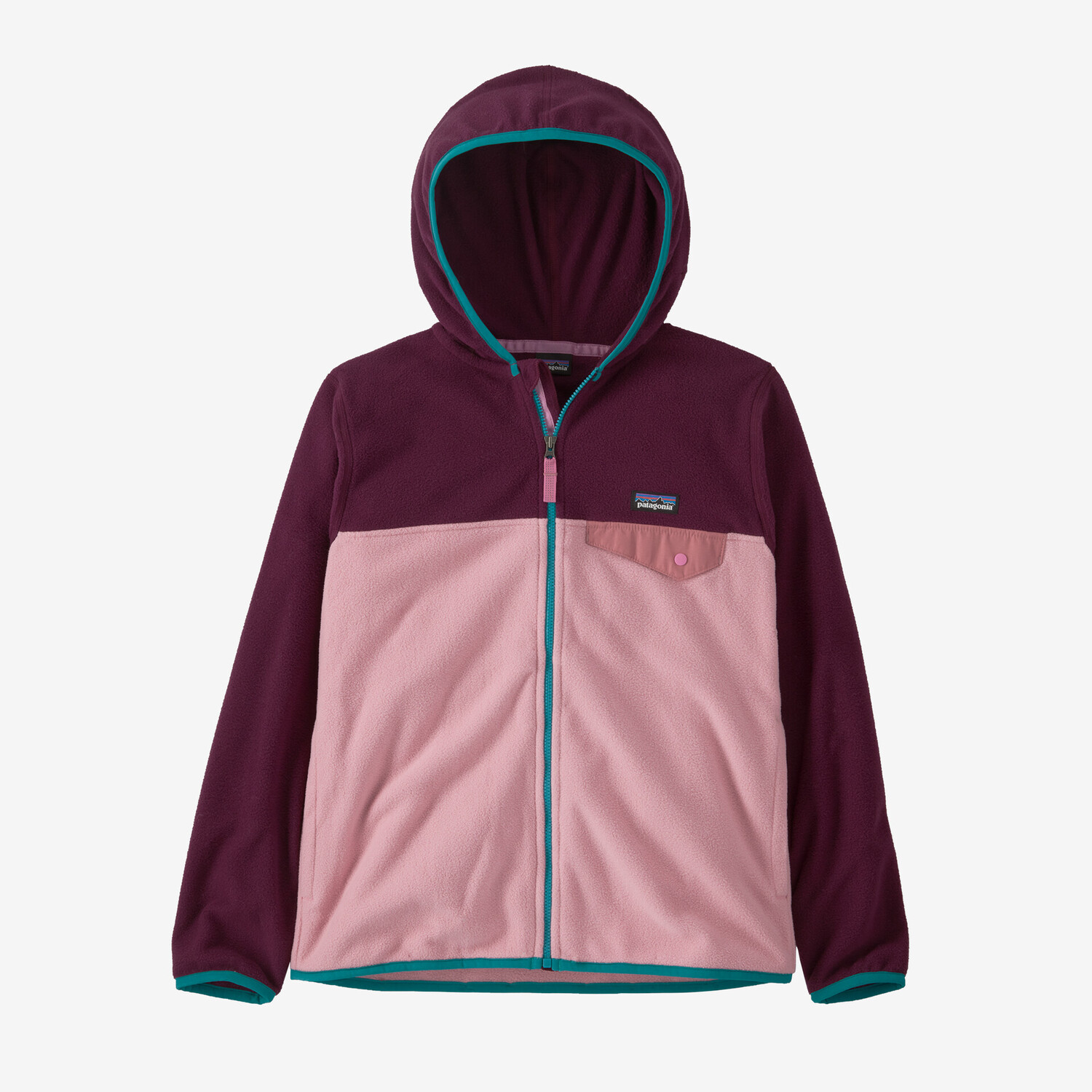 

Детская флисовая куртка Micro D Snap-T Patagonia, цвет Planet Pink