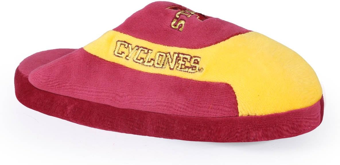 

Тапочки Comfy Feet NCAA Low Pro Stripe Slip On, Iowa State Cyclones