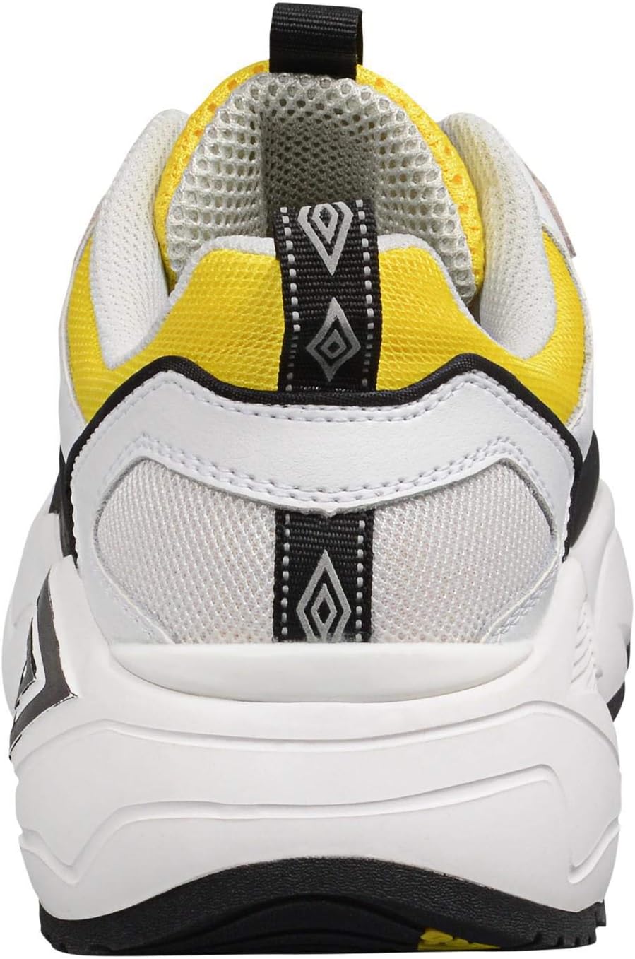 Мужские кроссовки Umbro Runner, белый/черный/желтый/серый — фото 3