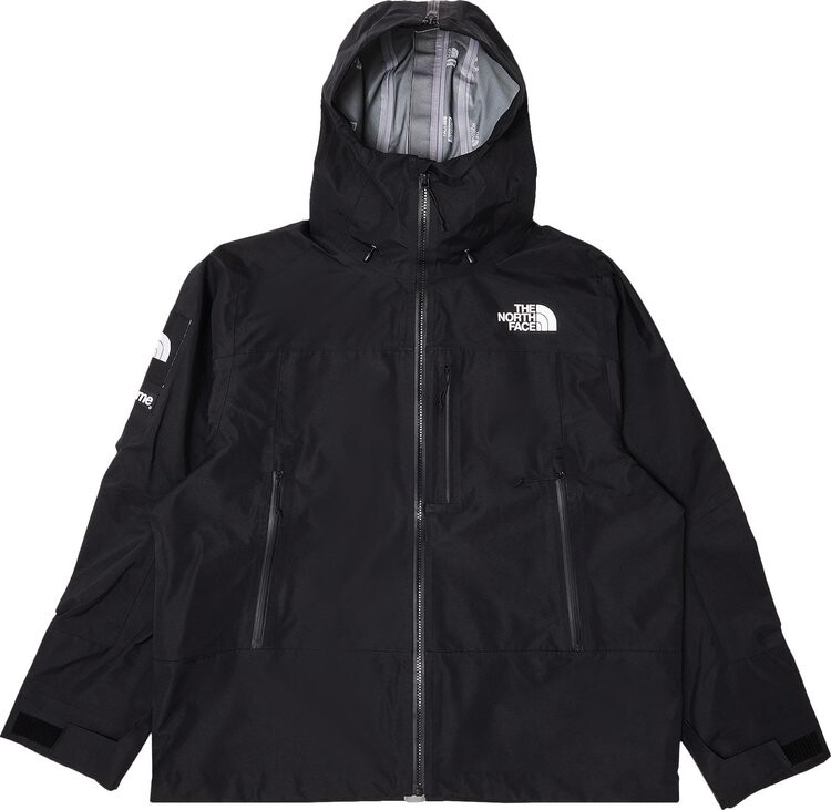 

Куртка Supreme x The North Face Split Taped Seam Shell 'Black', черный