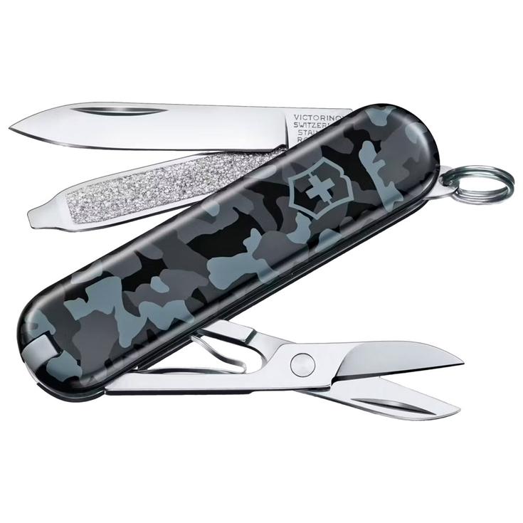 

Нож классический SD камуфляж темно-синий Victorinox