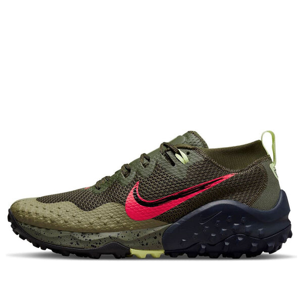 

Кроссовки wildhorse 7 'cargo khaki siren red' Nike, зеленый