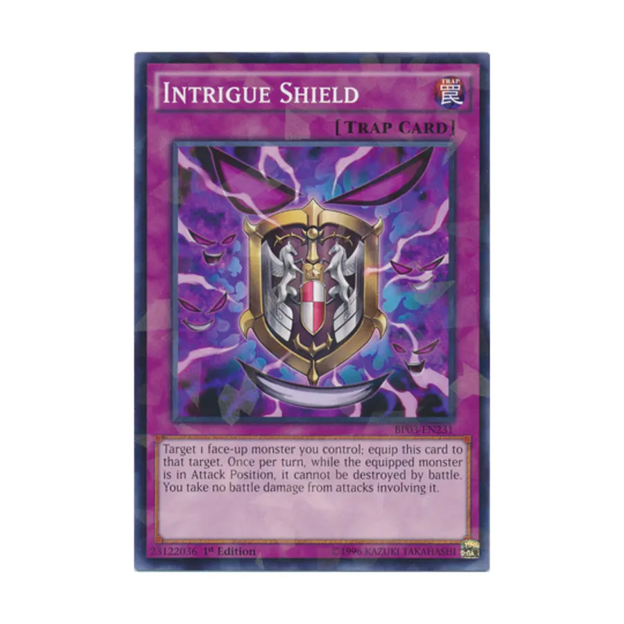 

CCG Щит Интриги (Редкий из Shatterfoil), Yu-Gi-Oh - Battle Pack 3 - Monster League - Singles