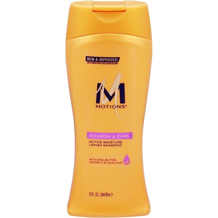 

Nourish and Care Lavish Professional Shampoo 384 мл Кокосовое оливковое масло Масло ши Motions
