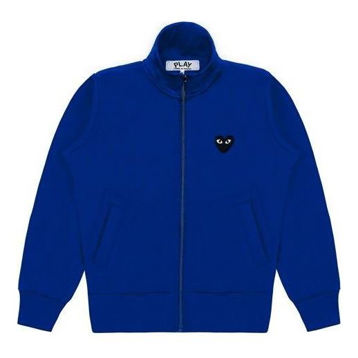 

Куртка COMME des GARCONS PLAY Big Black Heart Track Jacket 'Blue', синий