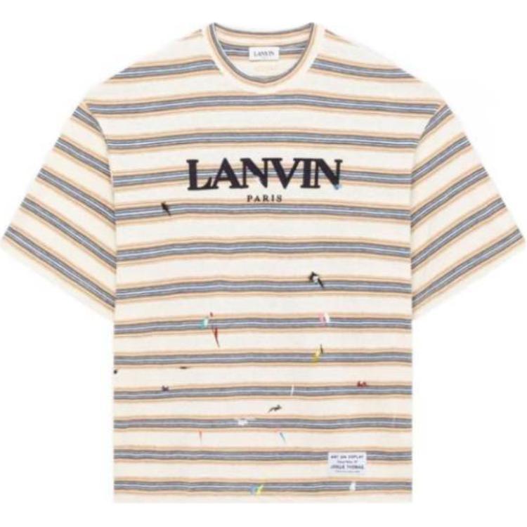 

Галерея Департамент X Париж Вышитая Оверсайз Футболка Ланвин, Белый