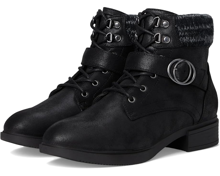 Ботинки женские SKECHERS Tenley из веганской кожи высокие, черный