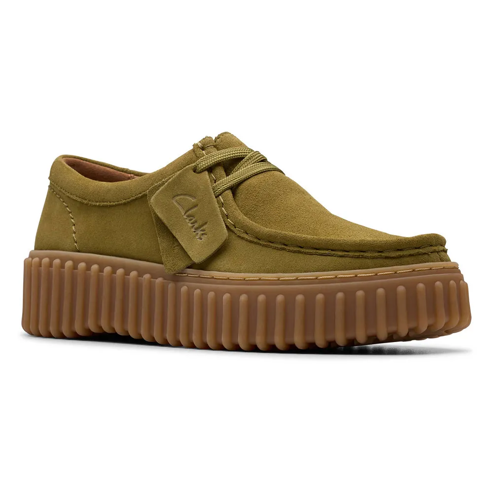 Лоферы Clarks Shoes Torhill Bee, зеленый