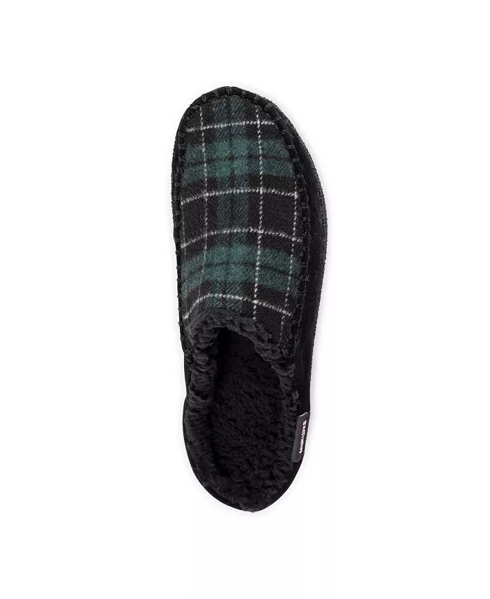 Мужские тапочки Staughton Clog, серо-коричневый, 10 шт MUK LUKS, черный — фото 4