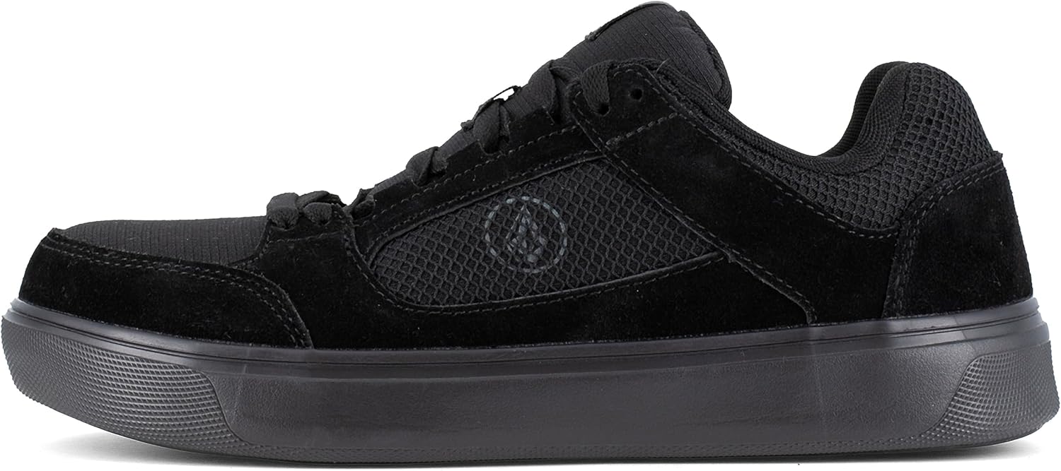 Мужские защитные кроссовки Volcom Evolve с усиленным носком - композитный носок - EH - SR, черный — фото 3