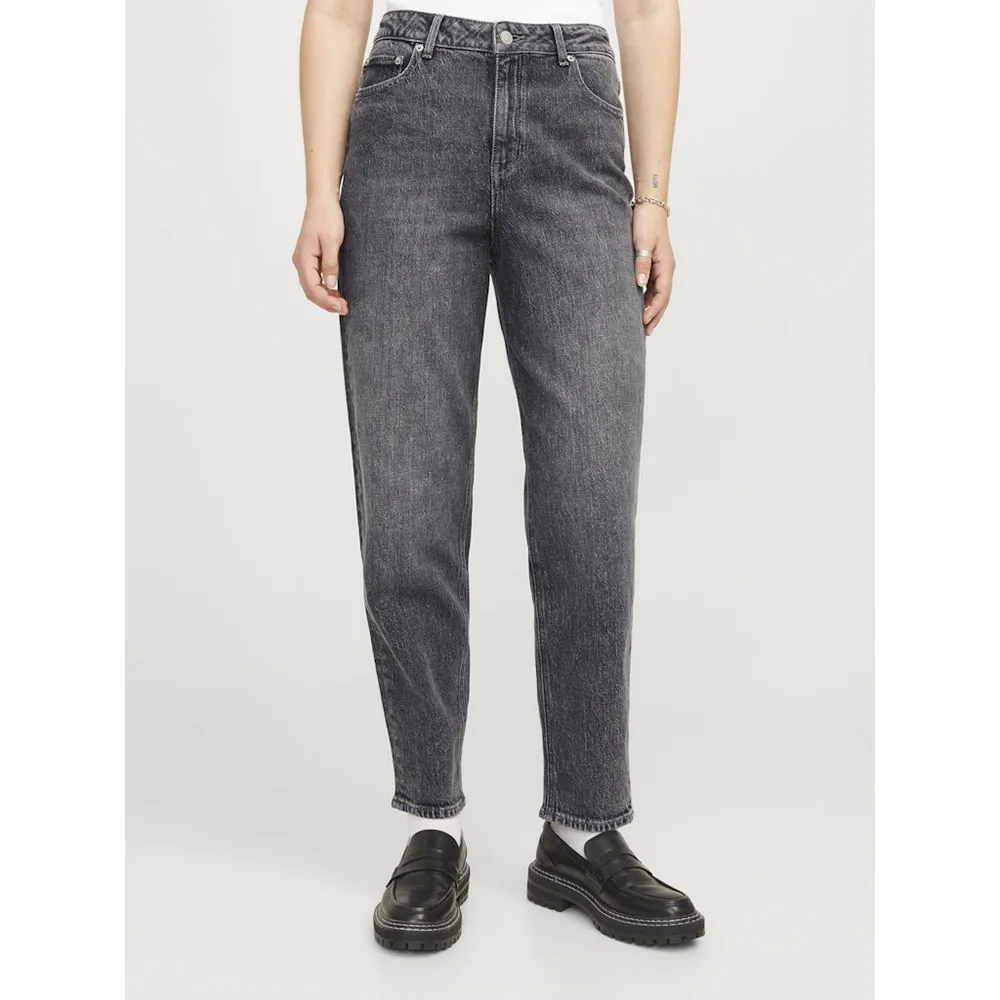 

Джинсы Jack & Jones Lisbon Mom C4144 JJXX high waist, серый