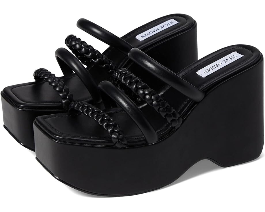 Туфли Steve Madden Download Sandal, черный