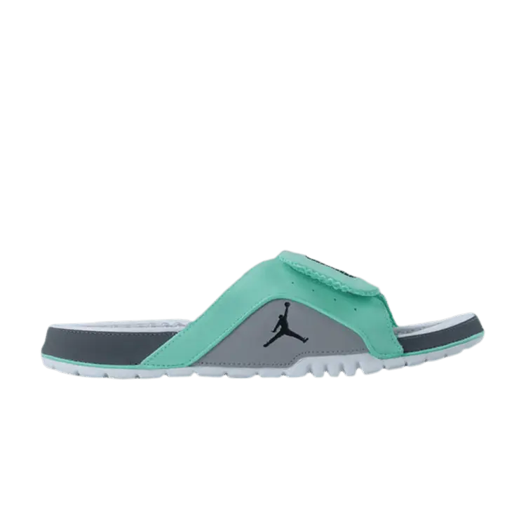 

Сандалии Air Jordan Jordan Hydro 4 Retro Slide 'Green Glow', зеленый