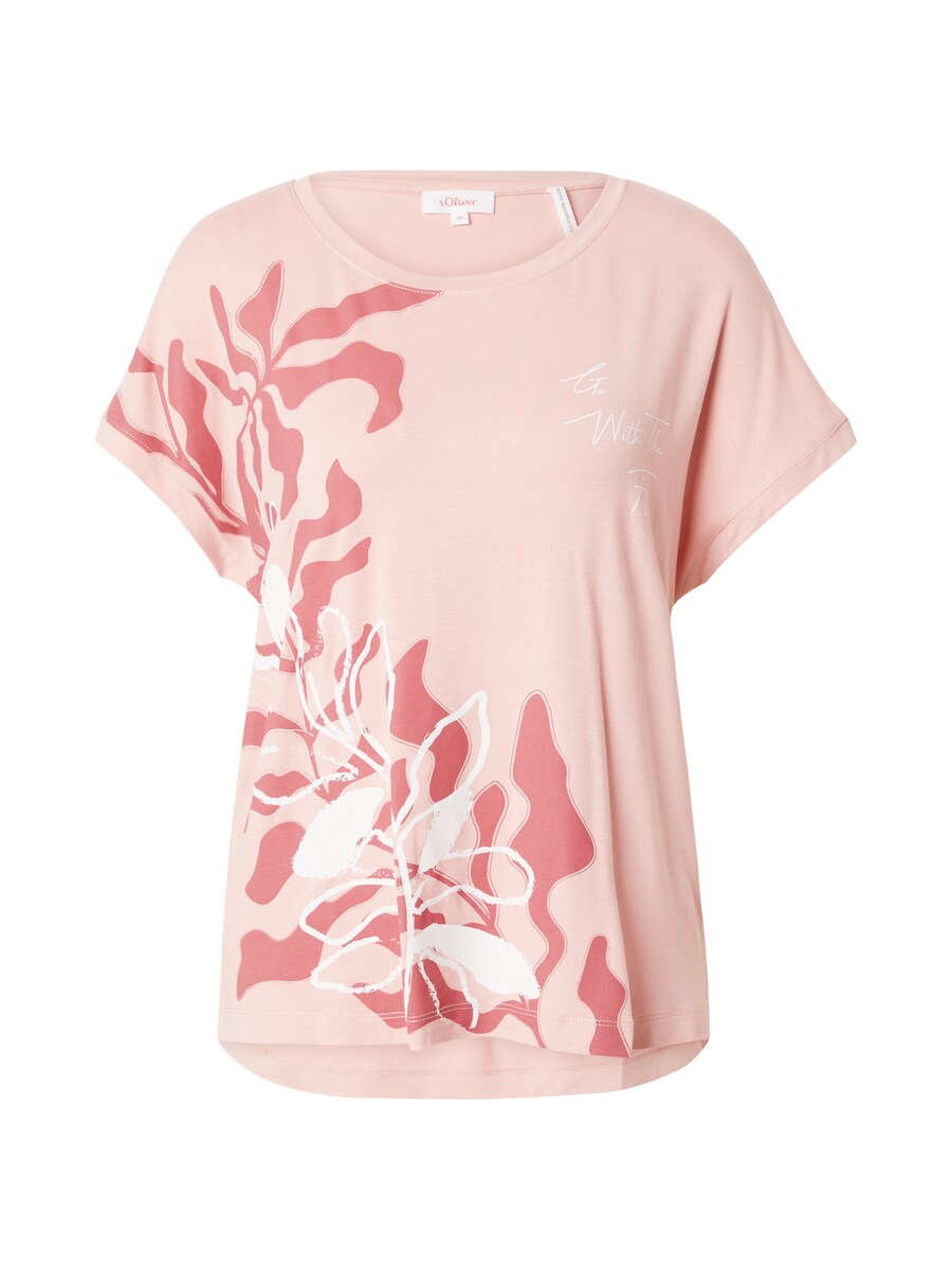 

Футболка s.Oliver Shirt, розовый
