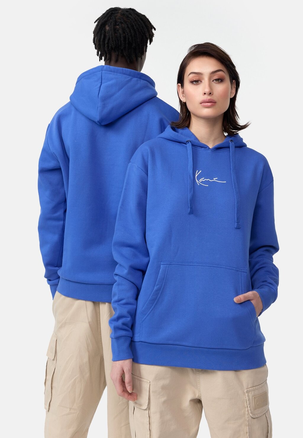 

Толстовка SMALL SIGNATURE ESSENTIAL HOODIE UNISEX Karl Kani, синий