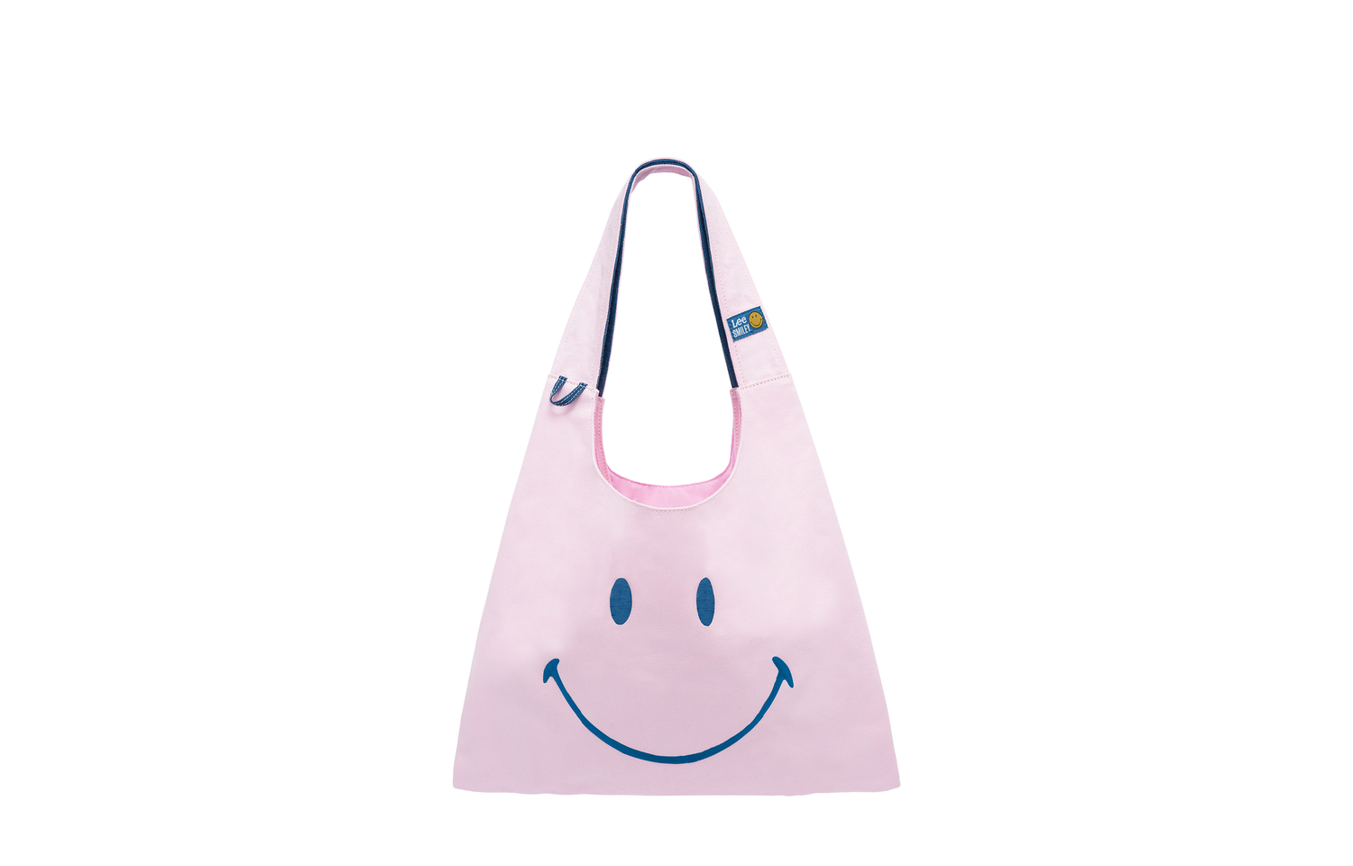 

Lee Сумка через плечо из ткани Smiley® Collaboration унисекс розовая, Pink