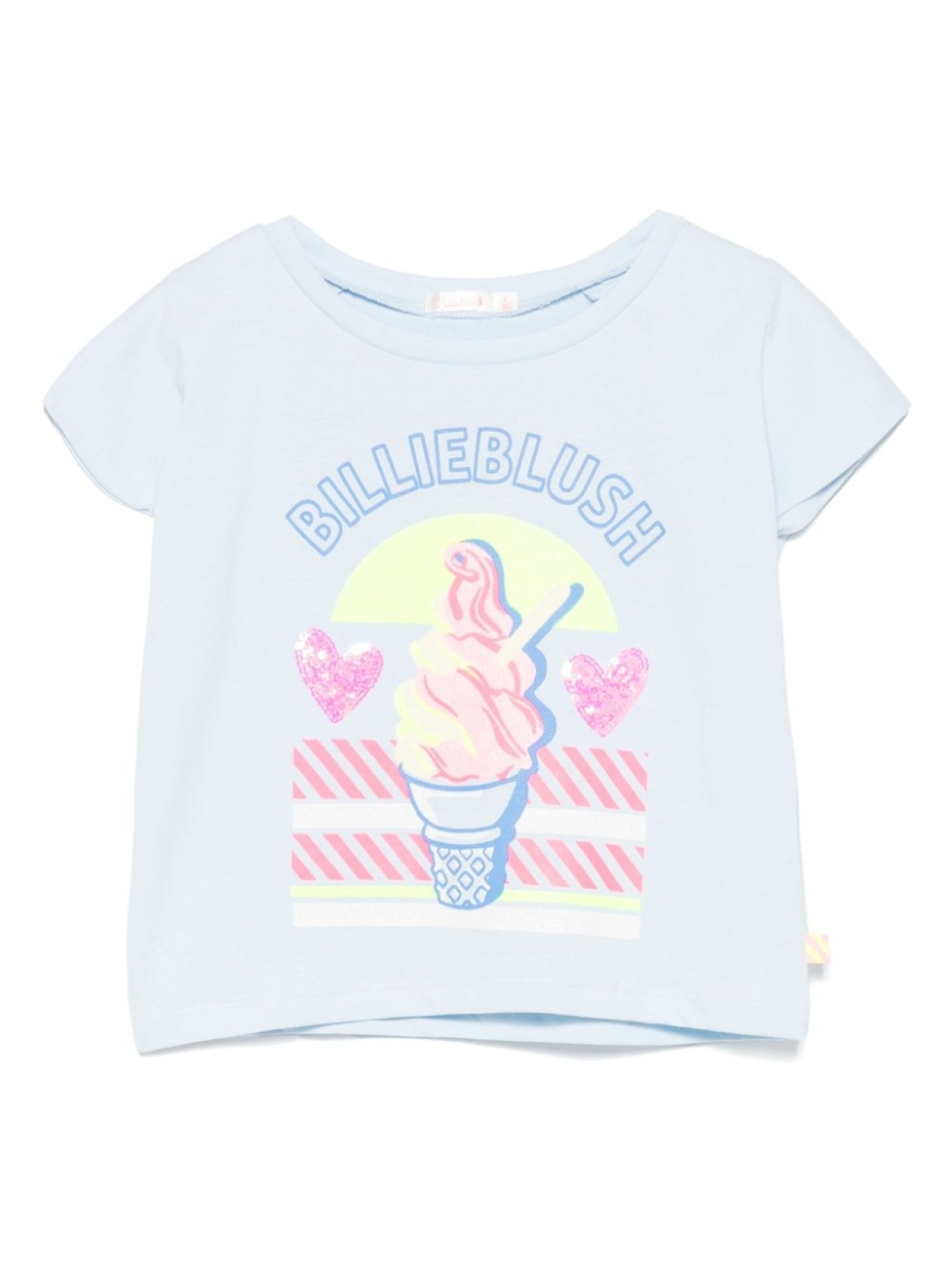 

Billieblush футболка с принтом, синий