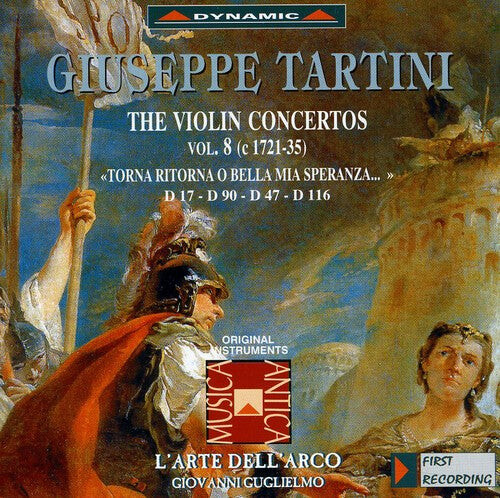 

CD диск Tartini / Guglielmo / L'Arte Dell'Arco: Violin Concertos 8