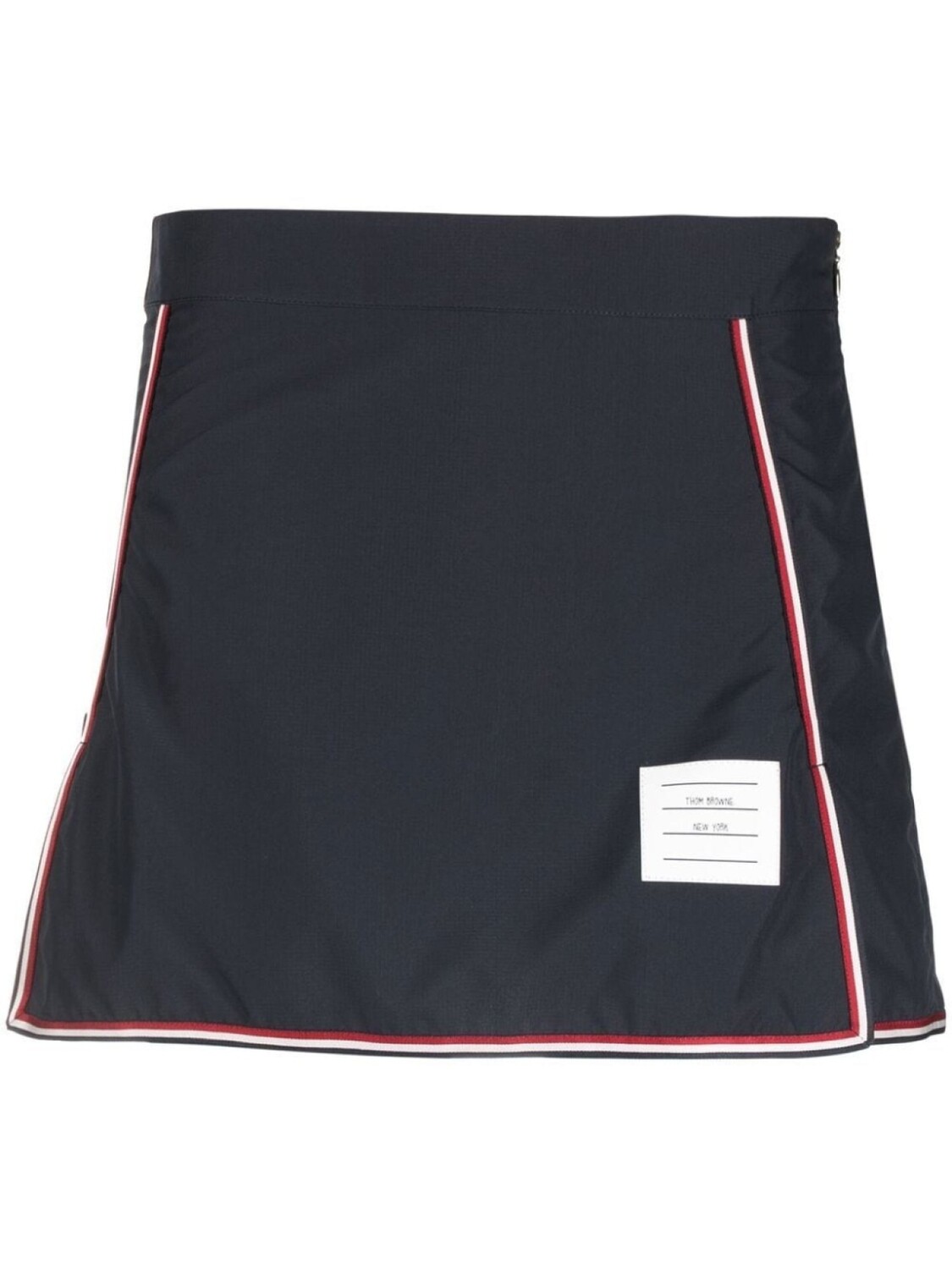 

Thom Browne юбка мини с полосками RWB, синий