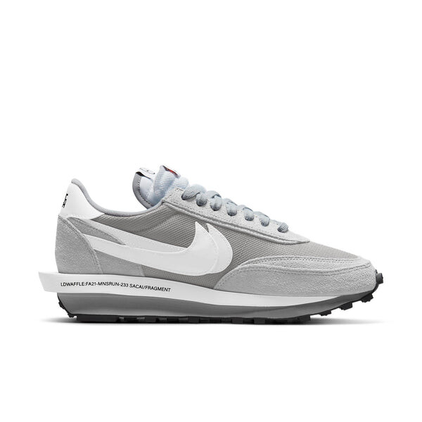 Кроссовки x sacai x фрагмент дизайн ldv вафля Nike, серый — фото 2