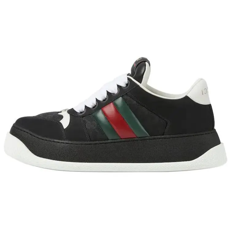 

GUCCI Низкие повседневные кроссовки Screener, мужские, черные