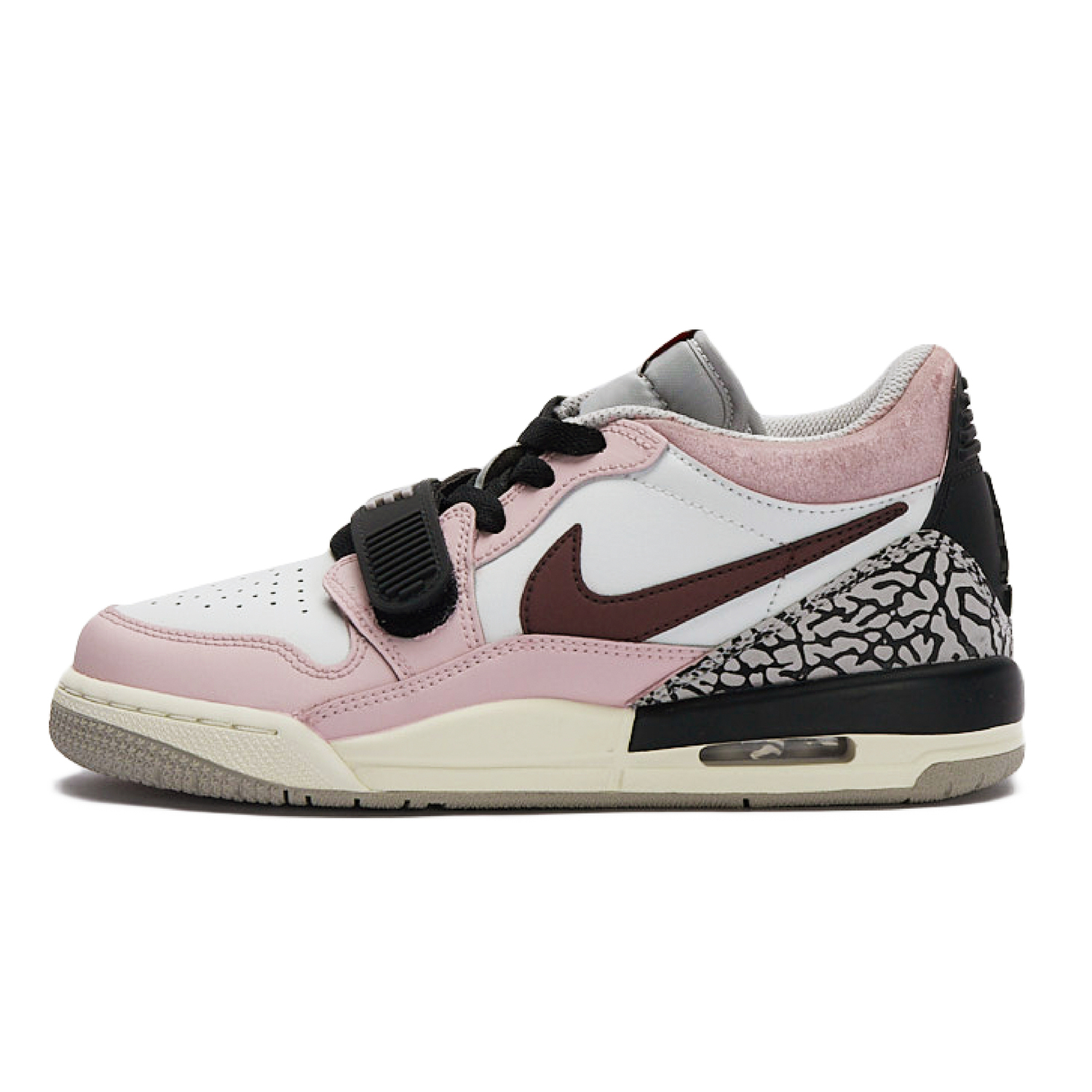 

Легаси 312 детские баскетбольные кроссовки Grade School Jordan, розовый