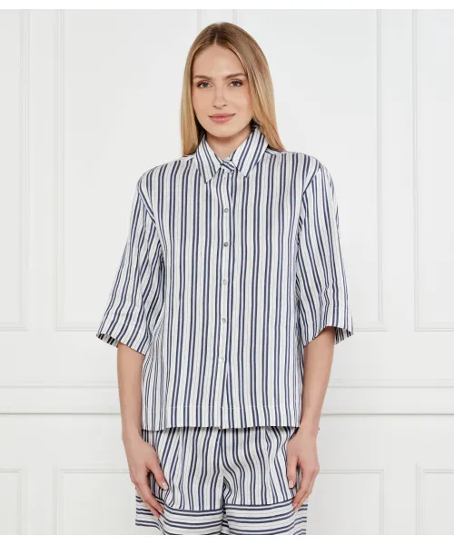 

Рубашка Манна Relaxed fit Marella Sport, синий