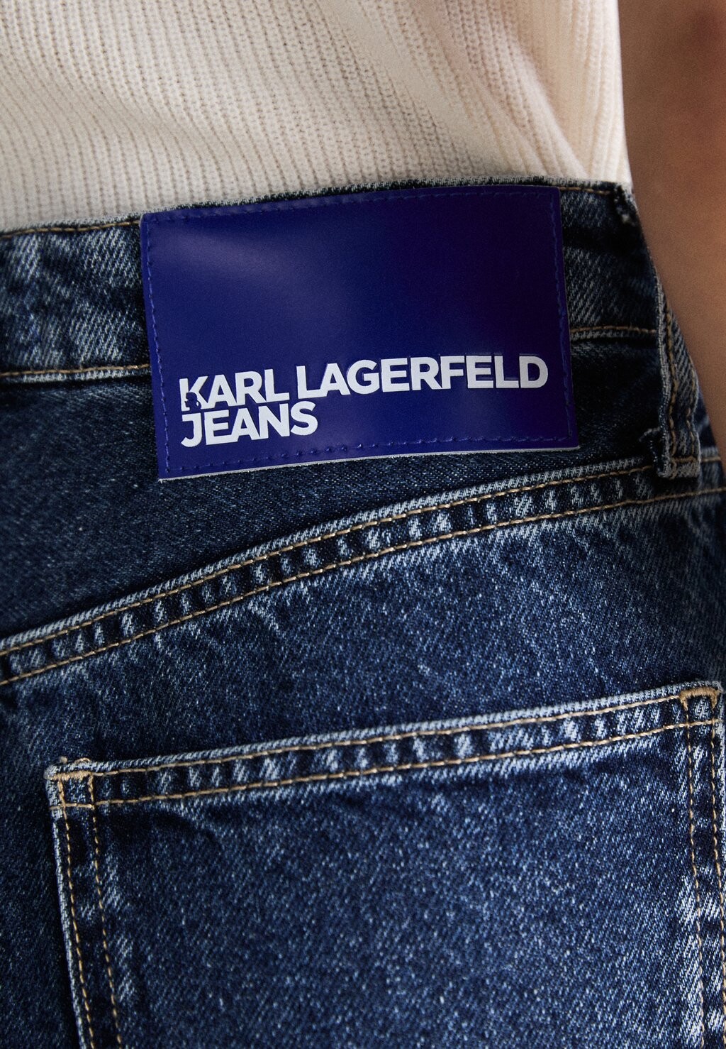 

Джинсы прямого кроя STRAIGHT Karl Lagerfeld Jeans, цвет Stone Blue Denim