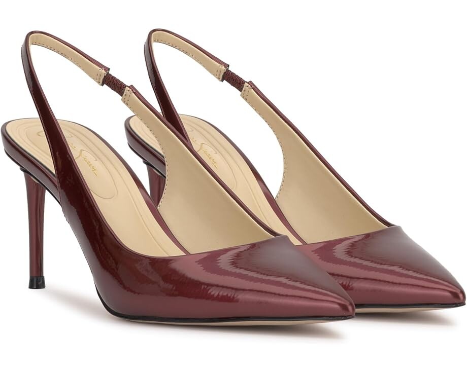 

Туфли Jessica Simpson Souli Classic Slingback Pump, цвет Oxblood