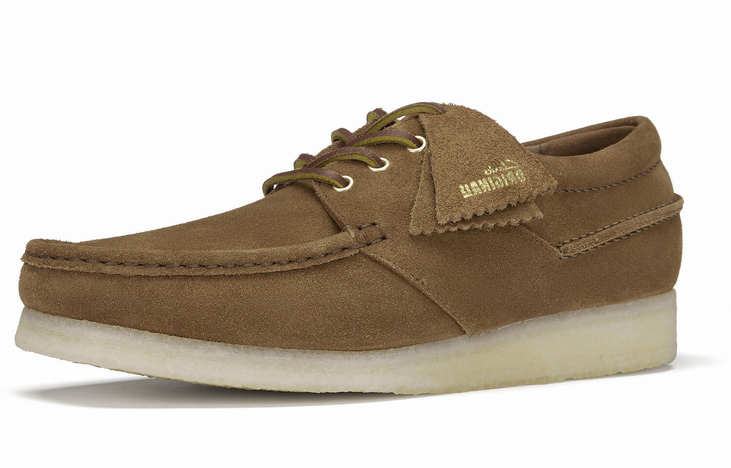 Мужские повседневные мужские низкие коричневые Clarks — фото 2