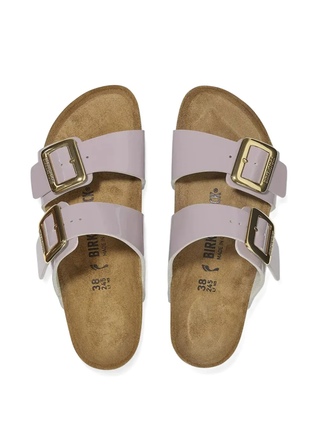 Босоножки Sydney Luxe с двумя пряжками Birkenstock, фиолетовый — фото 3