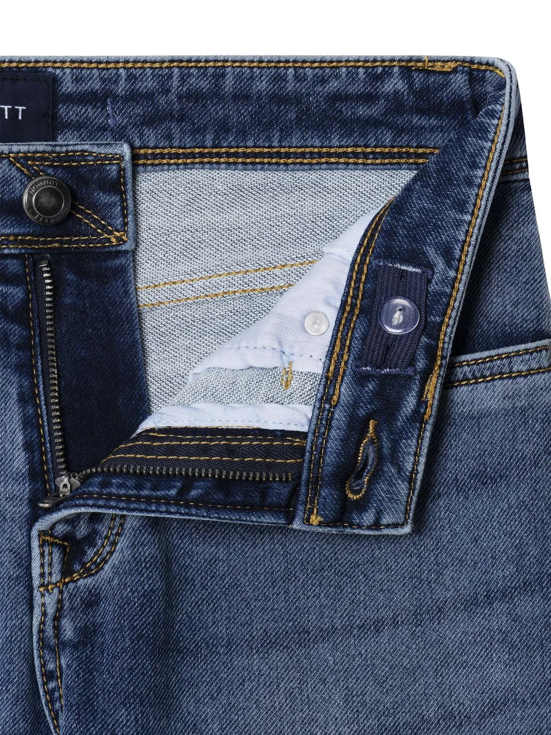 Обычные джинсы Hackett London, Blue Denim — фото 3