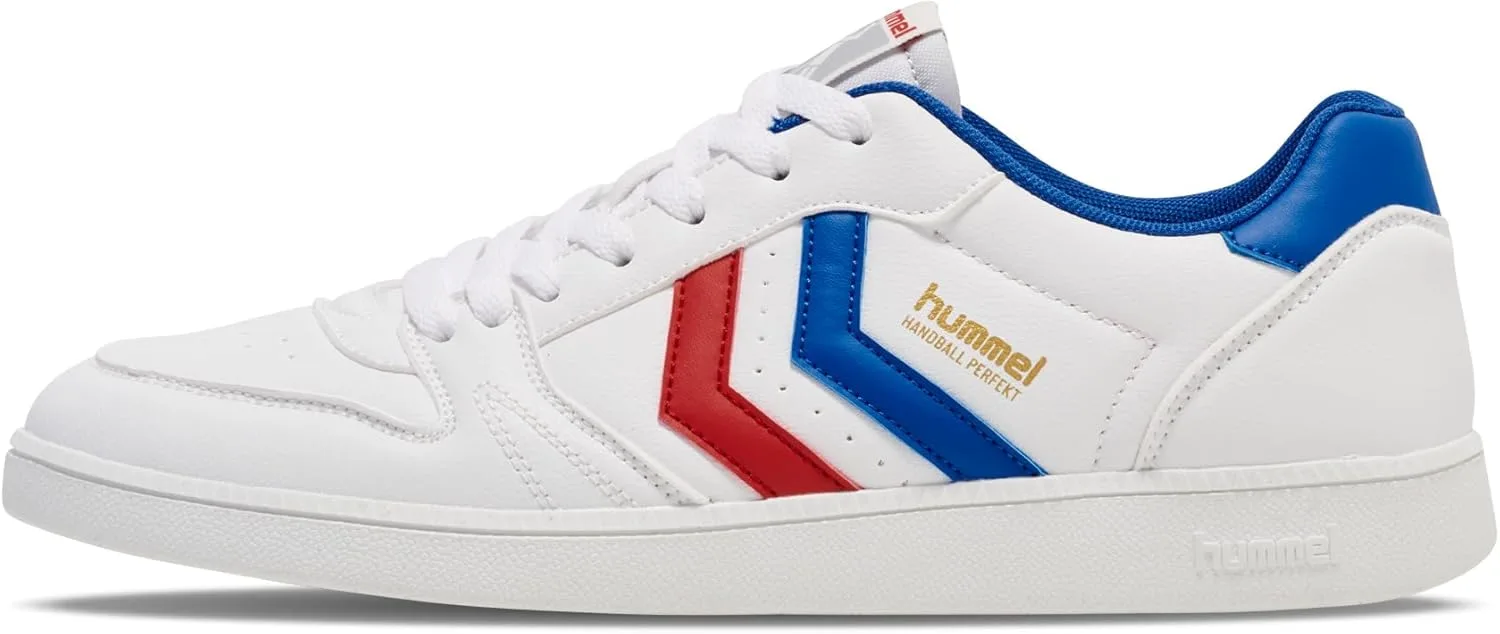 Кроссовки Hummel Handball Perfekt унисекс, белый/красный