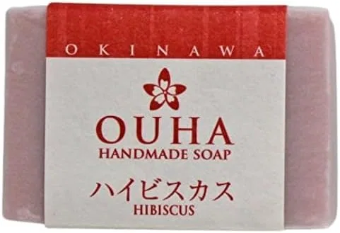 Мыло ручной работы Hibiscus Minasho 5 шт 47 г бежевый