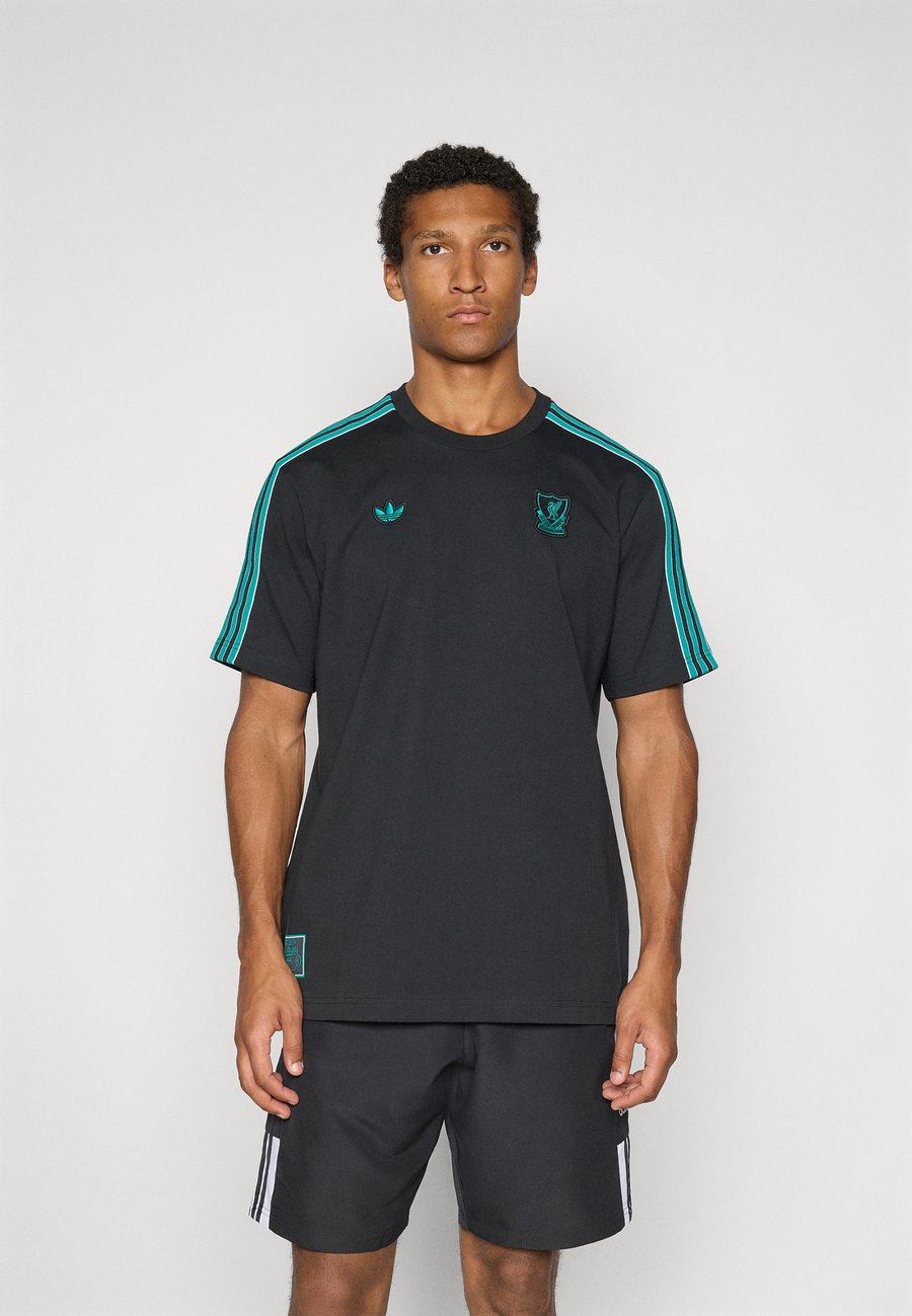 

Футболка Adidas Originals LIVERPOOL FC ICON T-SHIRT, Black, Черный, Футболка Adidas Originals LIVERPOOL FC ICON T-SHIRT, Black