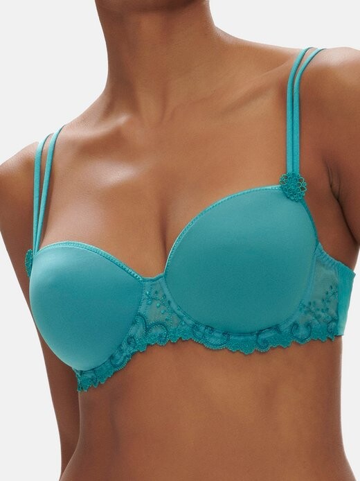 

Ласка чашки бюстгальтера Simone Perele, бирюзовый