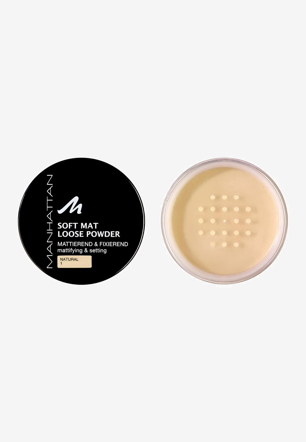

Пудра для лица Soft Mat Loose Powder Manhattan Cosmetics, цвет 1 natural