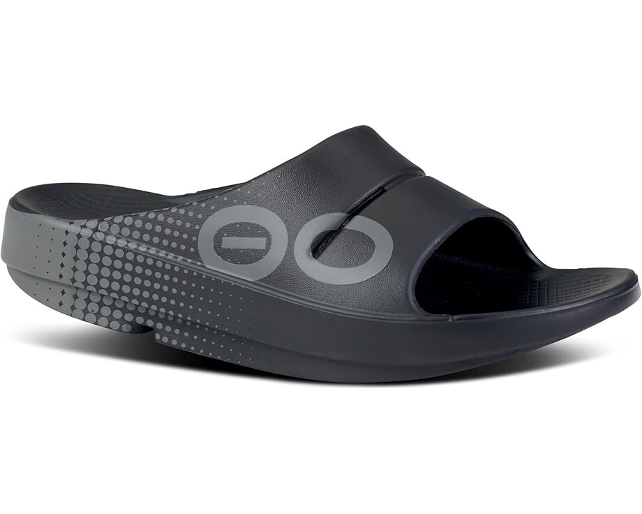 

Сандалии OOFOS OOahh Sport Slide, цвет Matrix Black