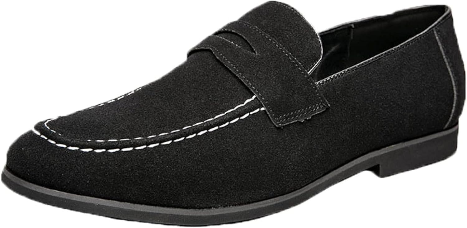 

Мужские платья, повседневная обувь, свадебные вечеринки, мужская повседневная обувь, туфли с плоской подошвой Oxcowniu, черный