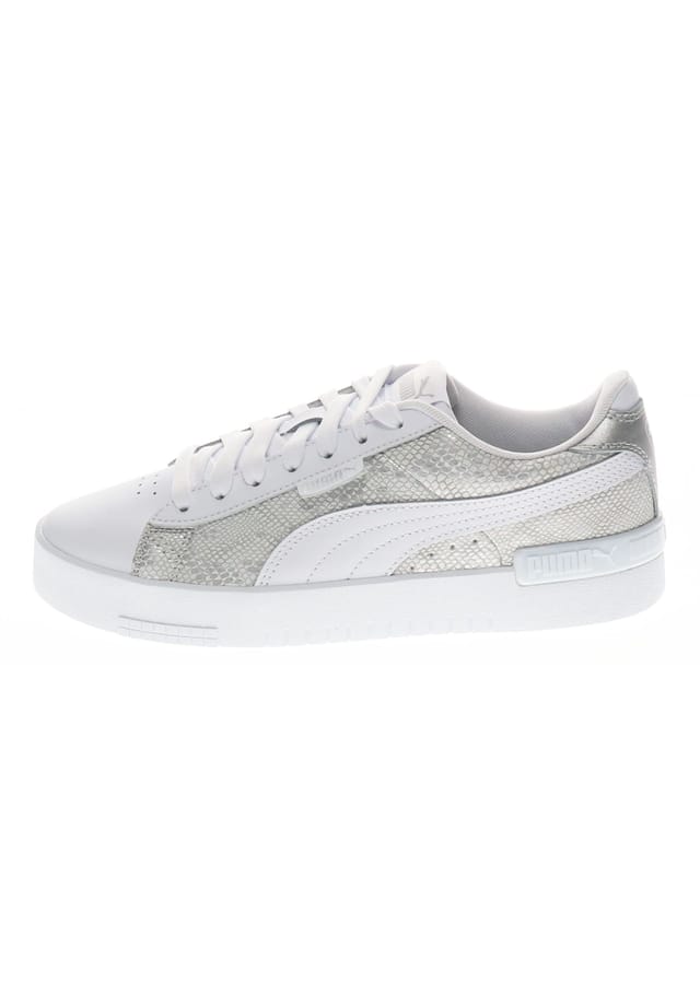 Низкие кеды jada snake premium Puma, серебряный — фото 2