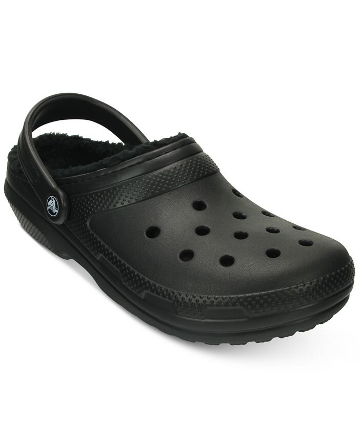 

Мужские и женские сабо на классической подкладке Finish Line Crocs, черный