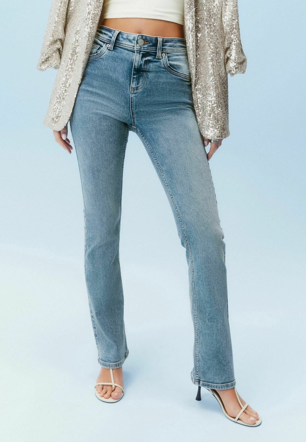 

Джинсы Bootcut SUPER SOFT STANDARD TALL Next, синий